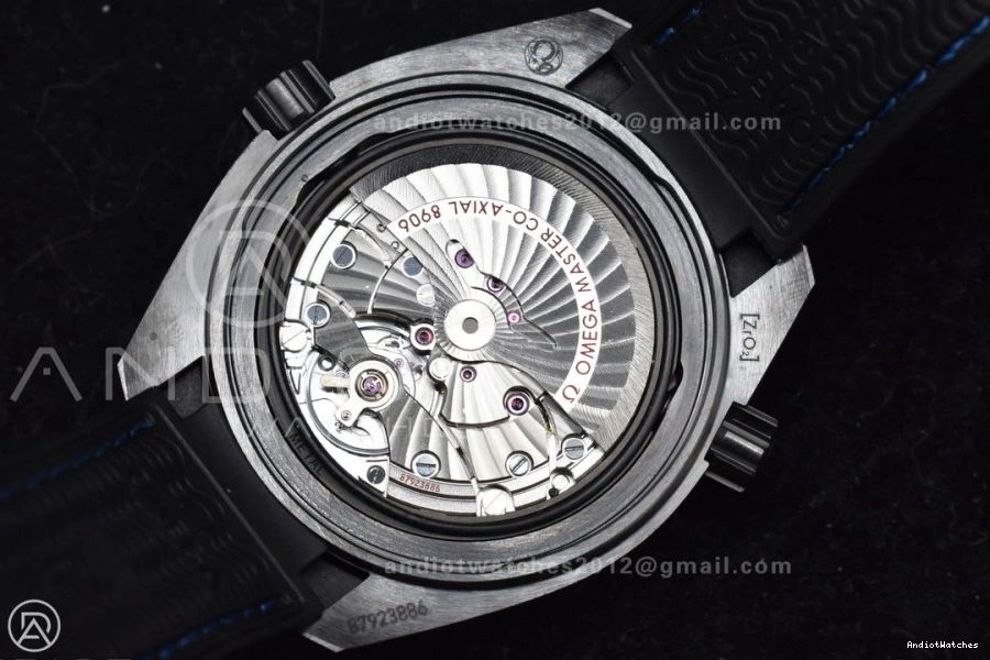 on Real 1023 Edition VSF Super 1:1 Ocean Best Black Strap Planet A8906 Black Blue Deep Clone Ceramic 45.5mm Nylon HighQuality 1231